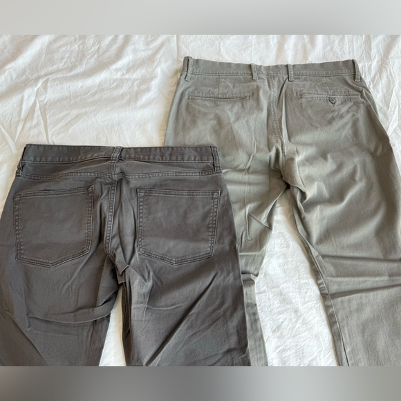 2 Pairs of J. Crew Chino Pants 31 x 30 Stretch - Picture 3 of 3